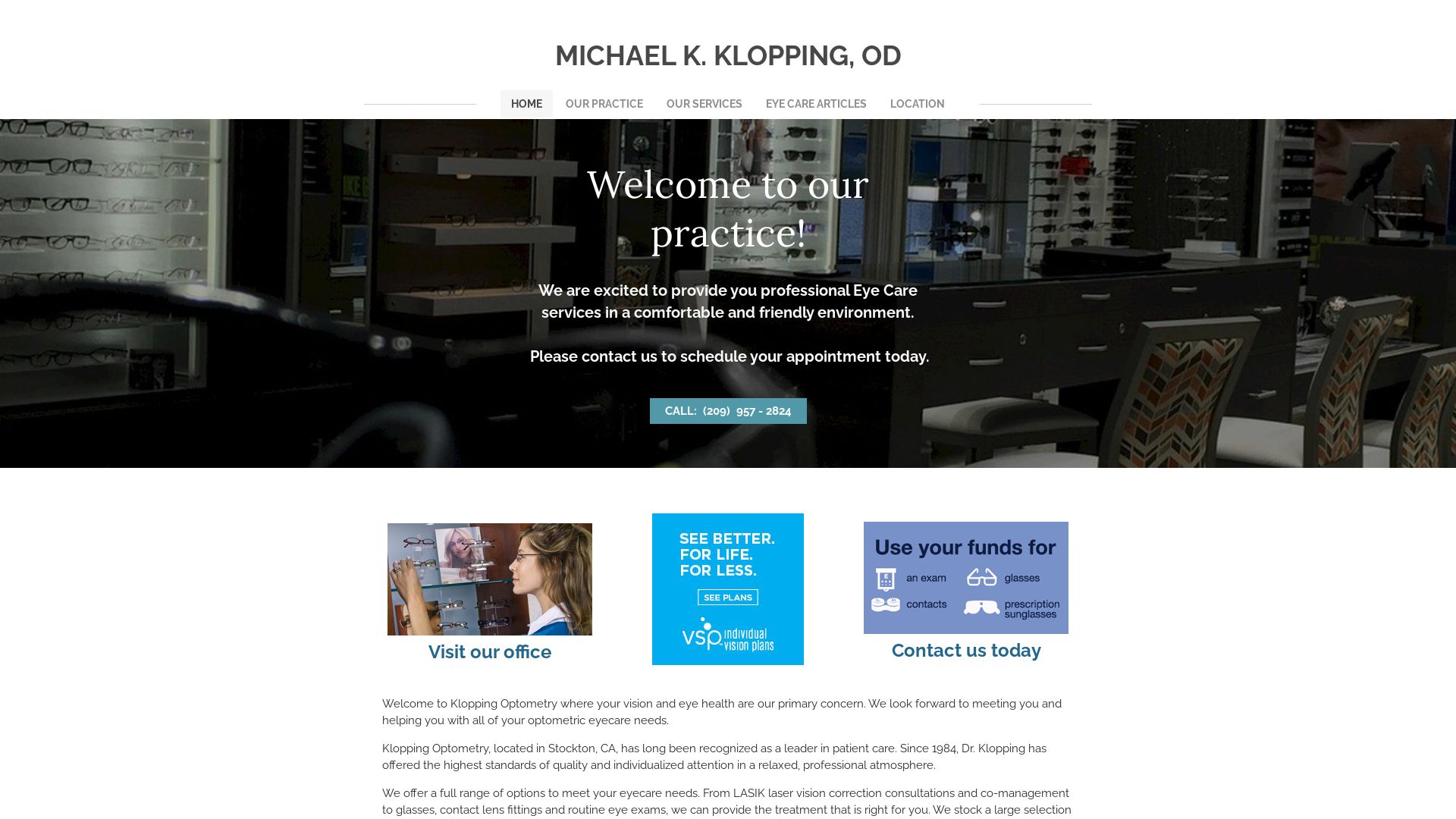 Dr. Michael Kent Klopping, OD